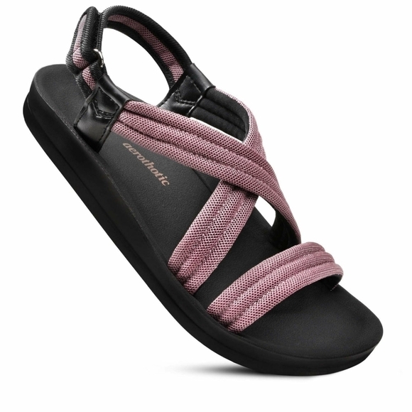 Aerothotic Women's Hadal Arch Support Adjustable Ankle Strap Open Toe Sandals 🌴 - Picture 2 of 11